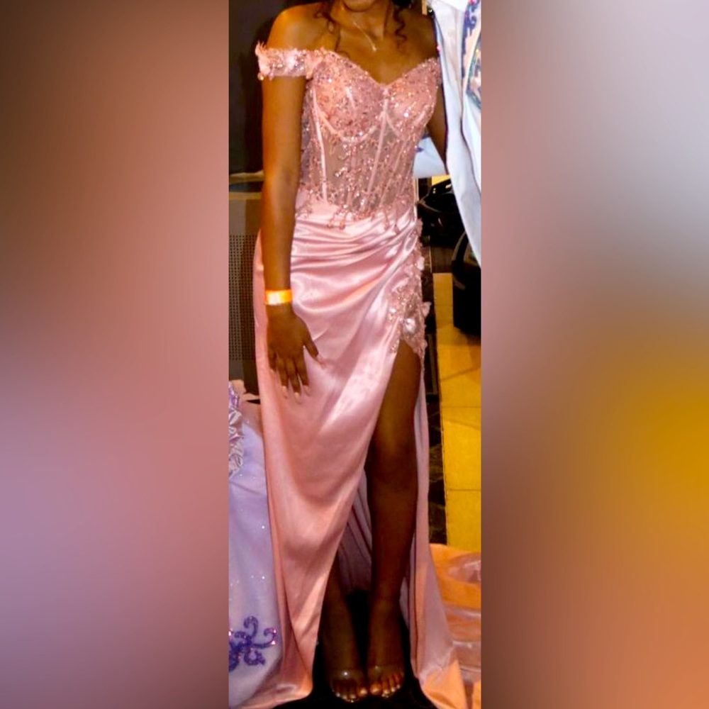 PINK PROM DRESS